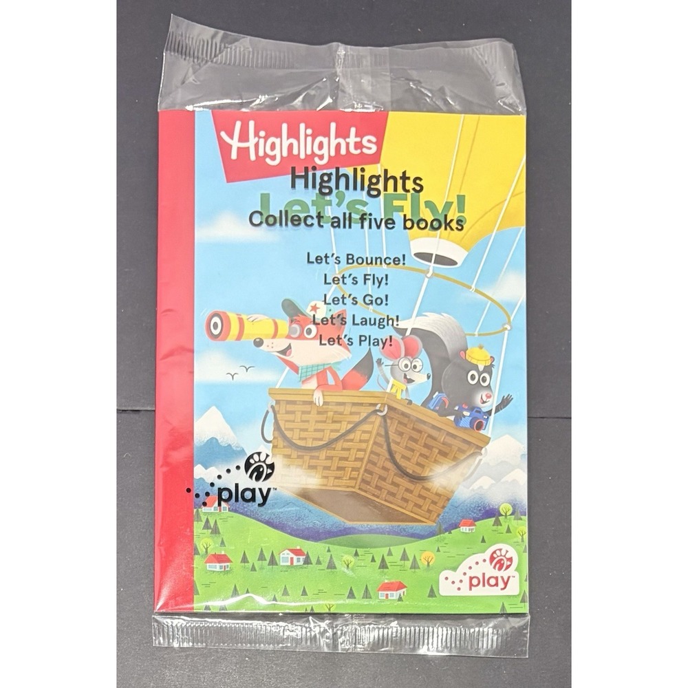Chick-Fil-A Kids Meal Prize Highlights "Let's Fly!" Paperback Book NEW